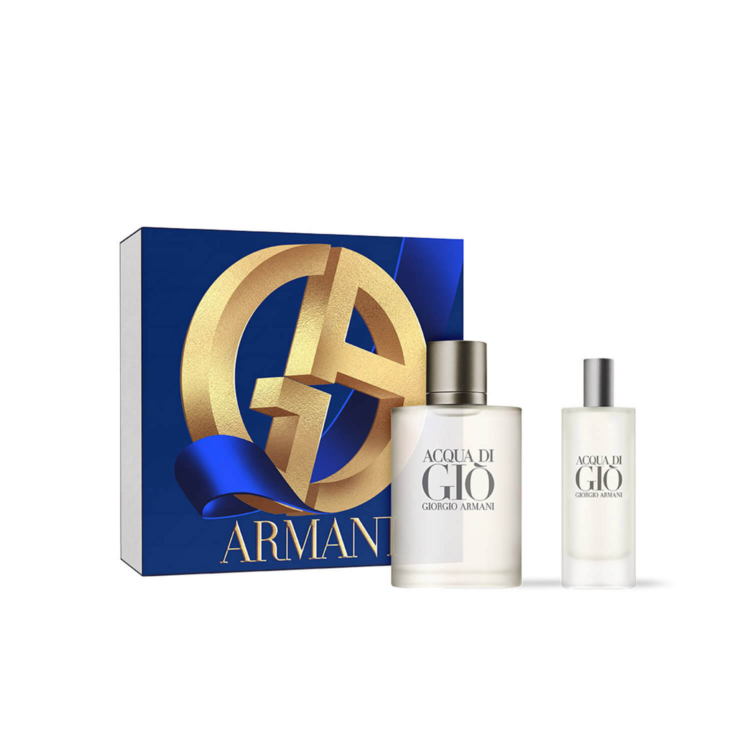 armani acqua di giò eau de toilette set (set de perfume para hombre)